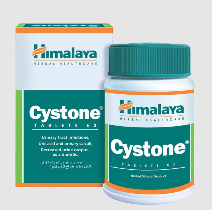 Premium Cystone Botanical Formula – 60 Tablets Traditional Herbal Bundle with Practical Pill Box – Standardized Plant-Derived Fluid Formulation Engineered for Daily Routine Balance