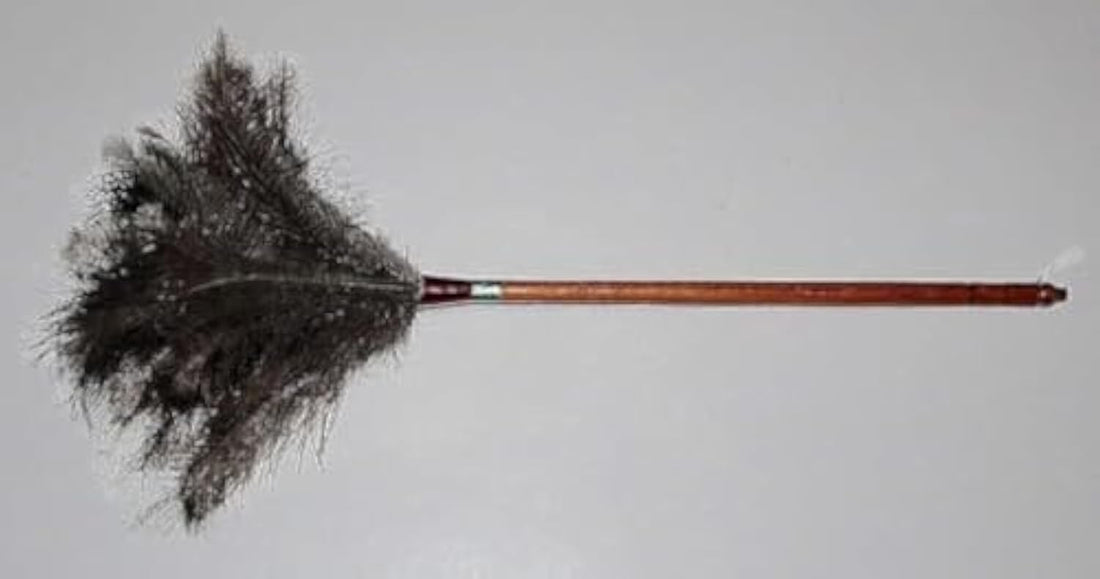 Ostrich Feather Brush to Clean Dust (60cm)