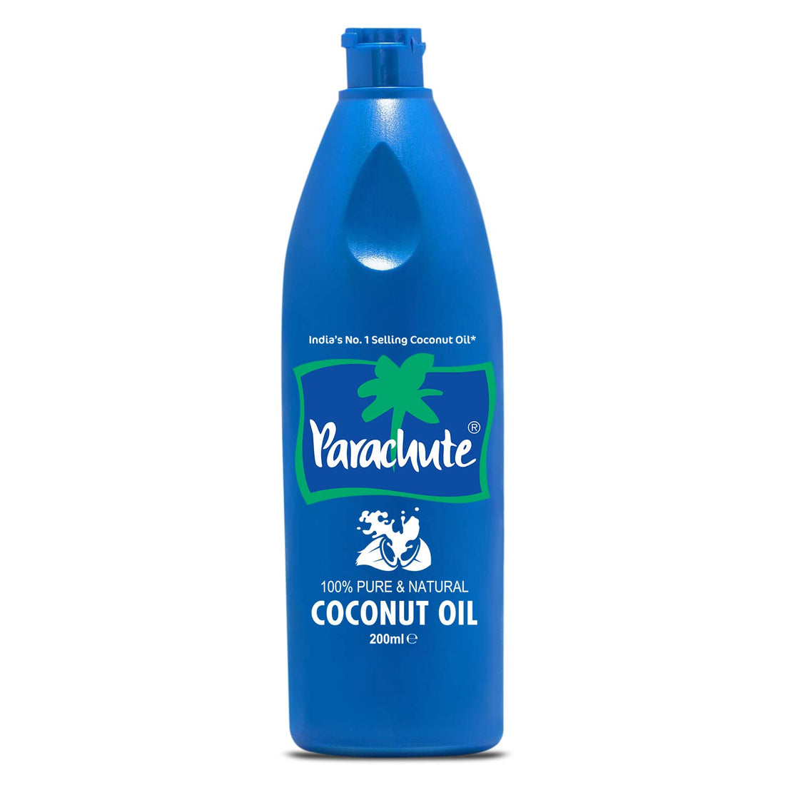 Parachute 100% Pure and Natural Coconut Oil | No Harsh Chemicals & Added Preservatives | 200 ml