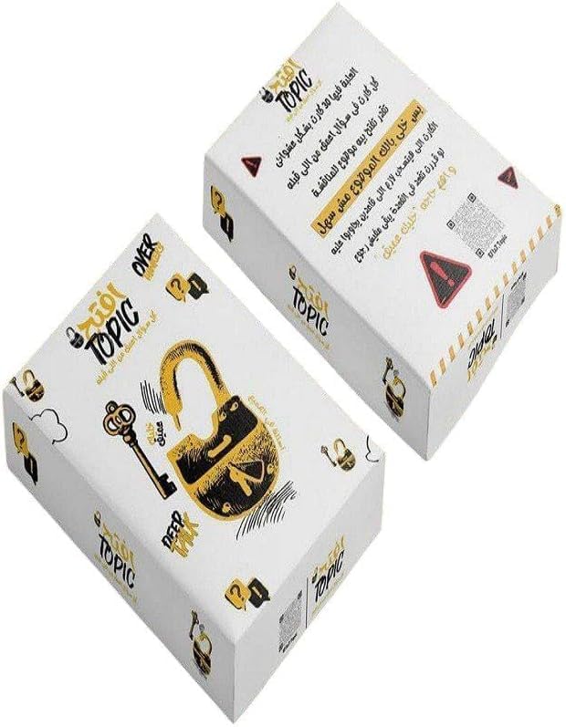 Open Topic – Deep Talk Card Game – Deep Conversations and Dating Game for Family and Friends | Smart and Interactive Question Game | White