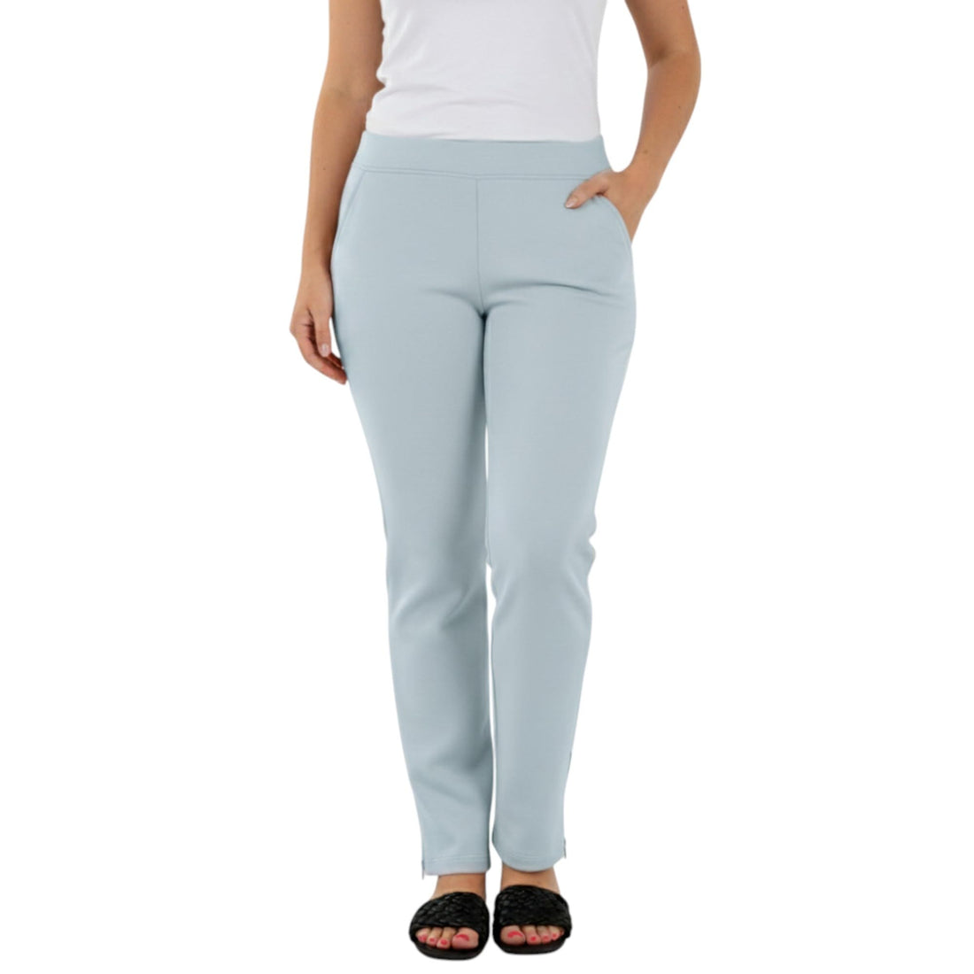 ZECOTEX Women’s Melton Sweatpants | Casual Slim Fit Winter Pants for Daily Wear & Outings | بنطلون ميلتون حريمي كاجوال شتوي خروج ولبس يومي