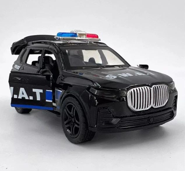 DIE CAST POLICE METAL CAR TOY/HIGH QUALITY