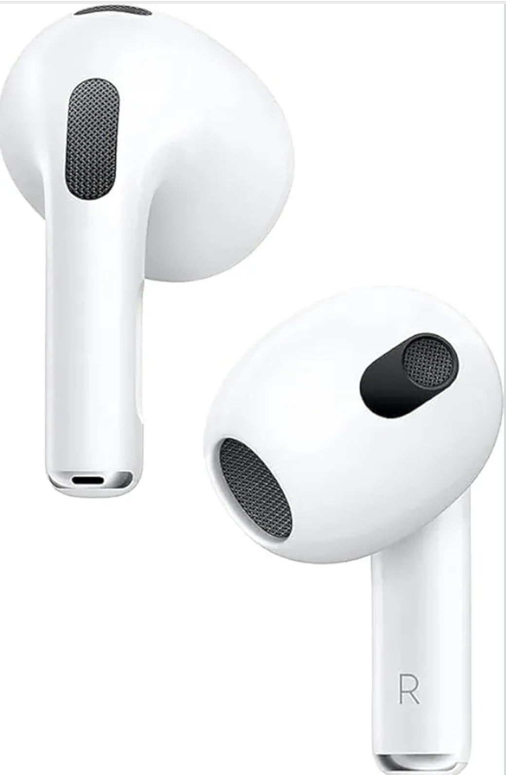 Pro 3 Wireless Bluetooth Earbuds - 3rd Gen - with Charging Case, Noise Cancellation, Dual Mic, Compatible with Apple & Android and All Devices, White