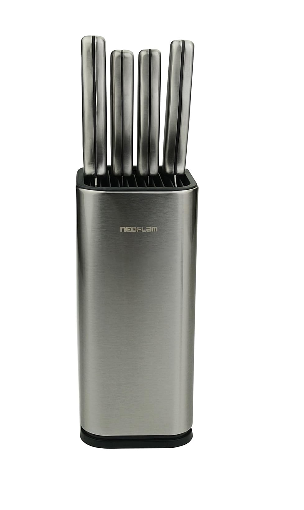 Neoflam High Carbon Stainless Steel Knife Set 6-Pieces, Silver