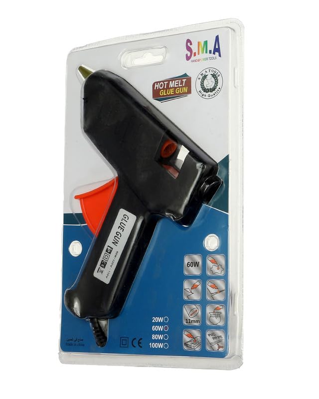 3A Glue Gun 60 Watt Carving Heart - Black