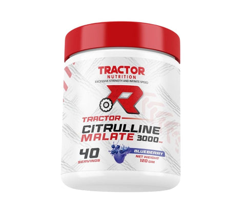 Citrulline Malate 3000mg – Blueberry Flavor – 40 Servings | Performance & Endurance Pre-Workout Powder