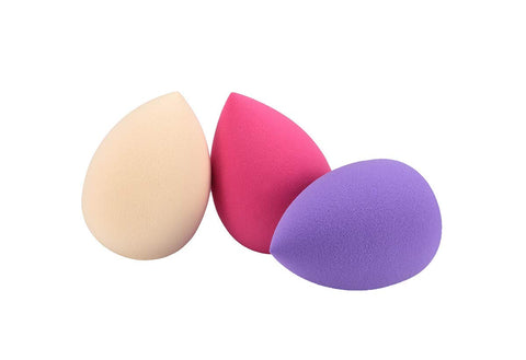 Makeup Sponge, 3pcs Beauty Blender Foundation Sponges for Liquid/Powder/Cream Cosmetics.