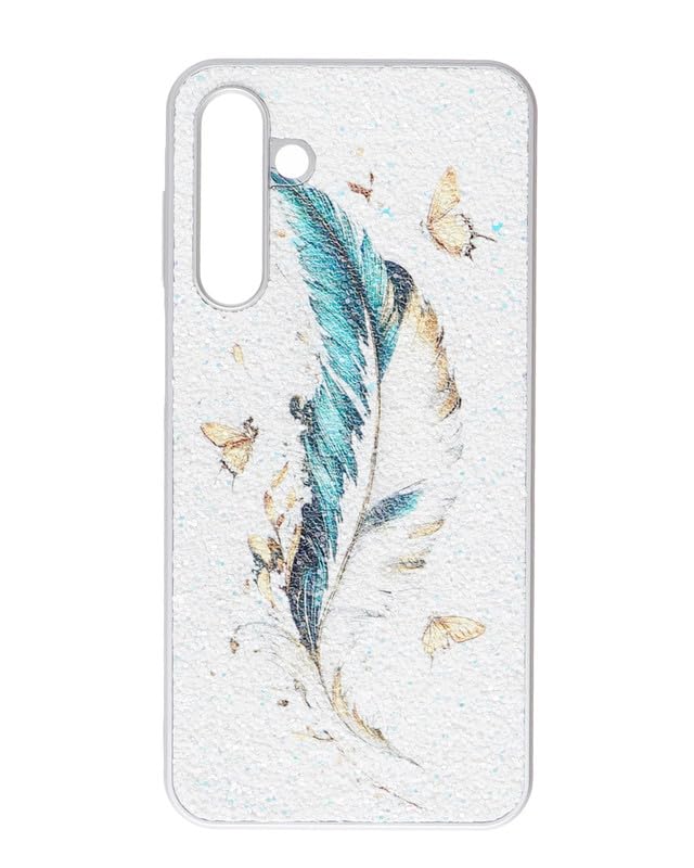 Grace Glitter Plastic Back Cover For Samsung Galaxy A16, Multi Color 37329882