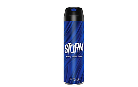 Perfumed Body Spray For Men With Your Favorite Perfume Eau De Toilette 150ml (Storm)