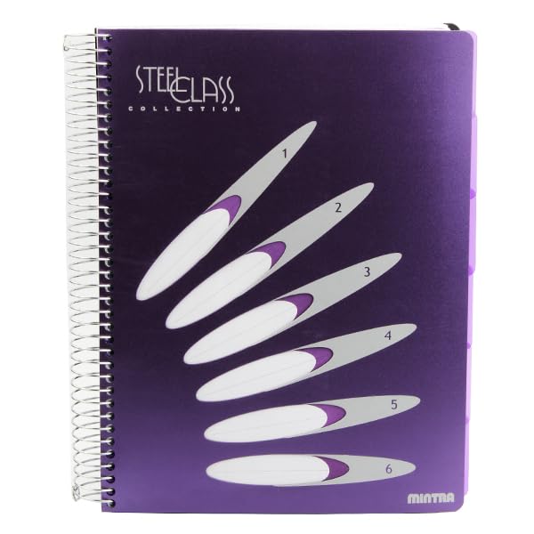 Steel notebook, class 5, 150 sheets of A4 square