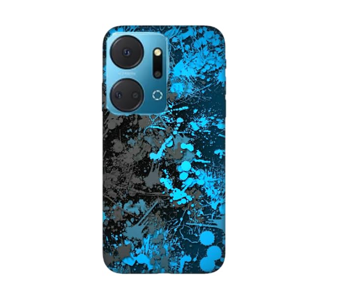 New design number 10005 Silicone Printed mobile case compatible with Honor X7a
