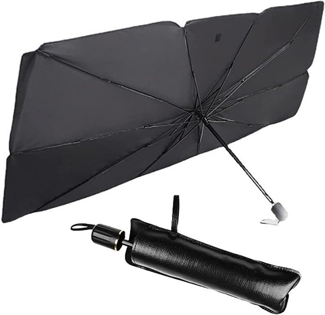 loky boy Car Windshield Sun Shade Foldable Sun Visor Protector for Most Cars UV Rays