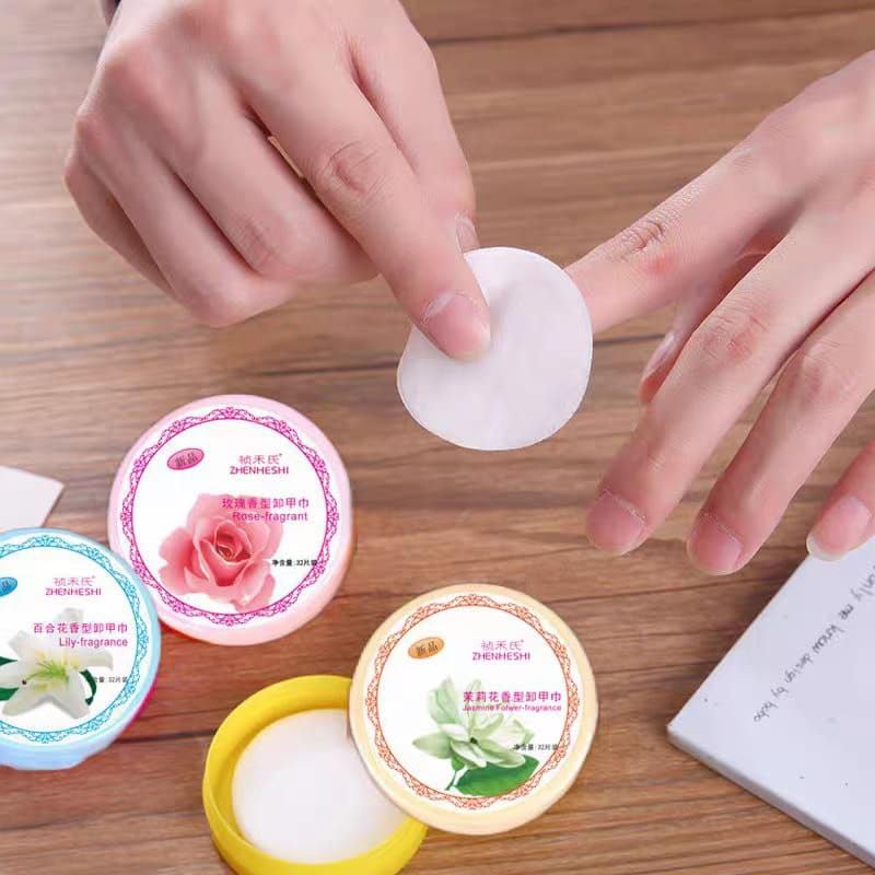 Nail Polish Remover Wipes - 24 Pack Special Pack! Easy & Practical Acetone Wipes for Removing Polish, Highly Effective and Effortless. Experience - Generic