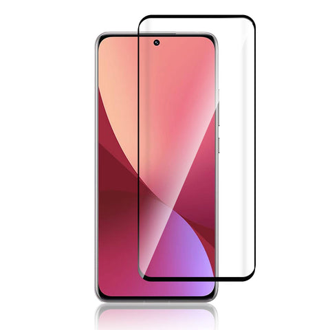 Screen Protector Compatible with Xiaomi Mi 12 Pro Screen Protector, 3D [9H Hardness] [Scratch-Resistant] Tempered Film Screen Protector Film for Xiaomi Mi 12 Pro - Transparent