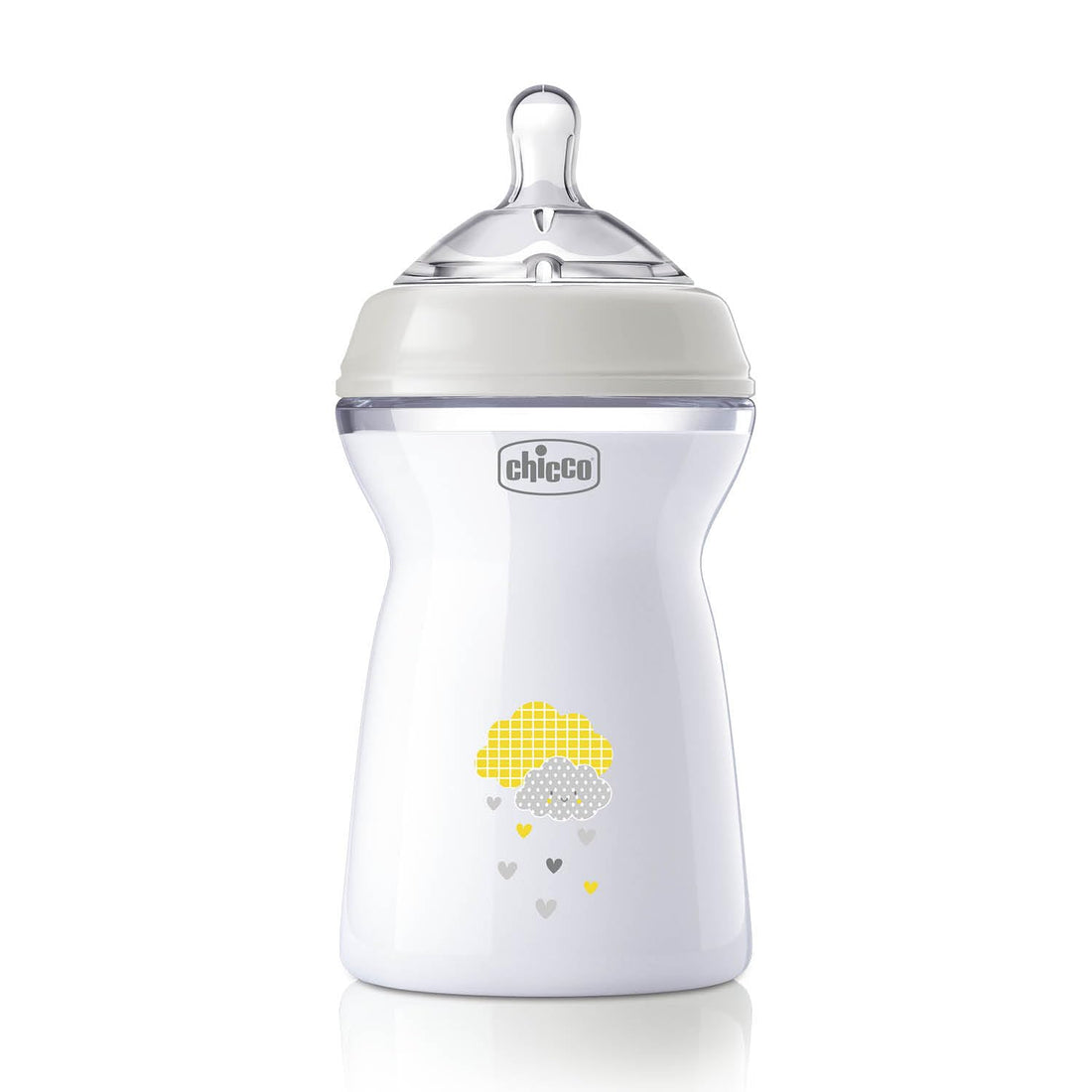 Chicco Naturalfeeling Bottle 330Ml Fast Flow 6M+ Silicone, NEUtral