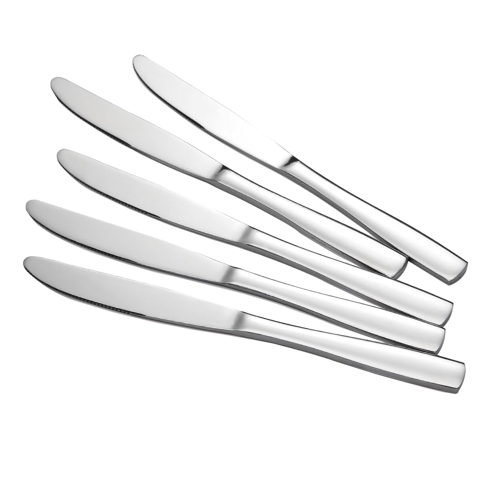 Eslite Stainless Steel Dinner Knives Set,12-Piece