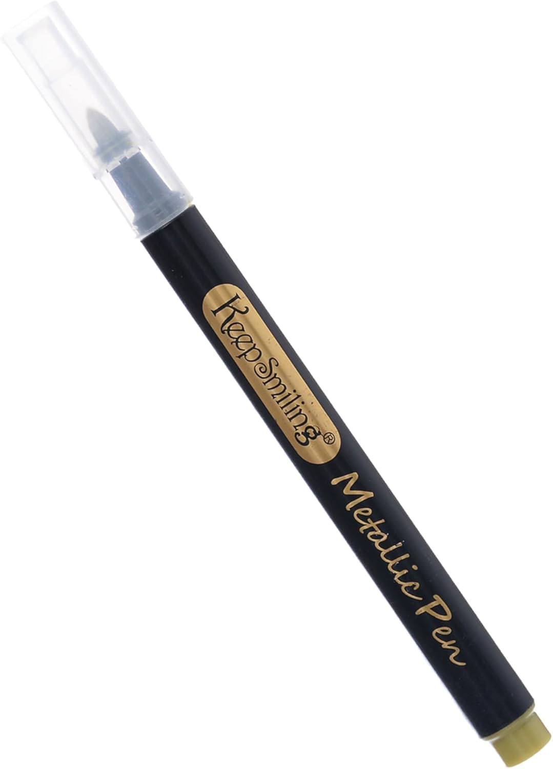 Keep Smiling Metallic Pen, Number 1001G-3 PCS