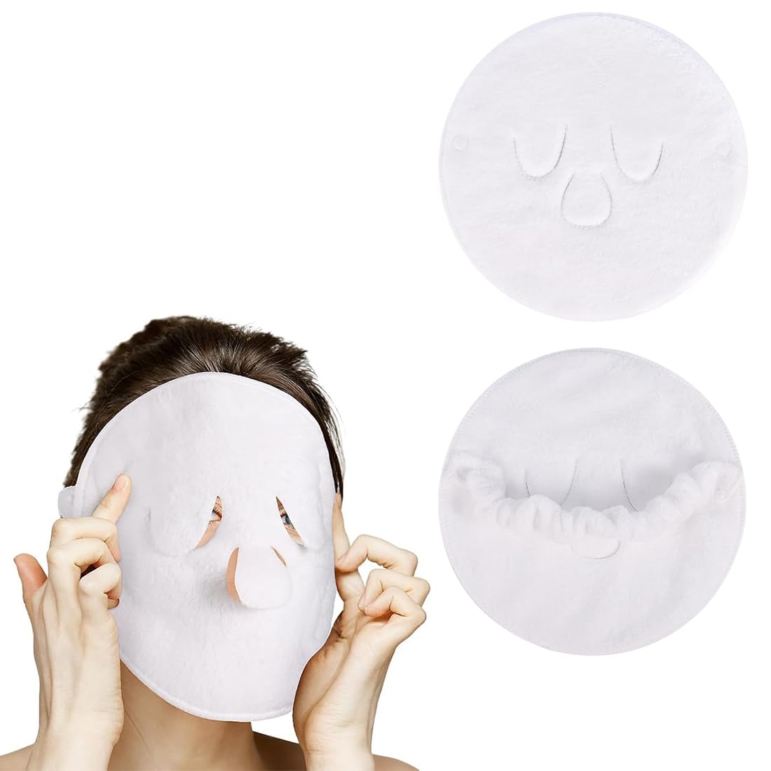 Towels Hot Wraps, Hot Compressed Towel, Reusable Face Heat Therapy Towel, Steamed Face Towel, Hot and Cold, Face Towel Wet Wrap