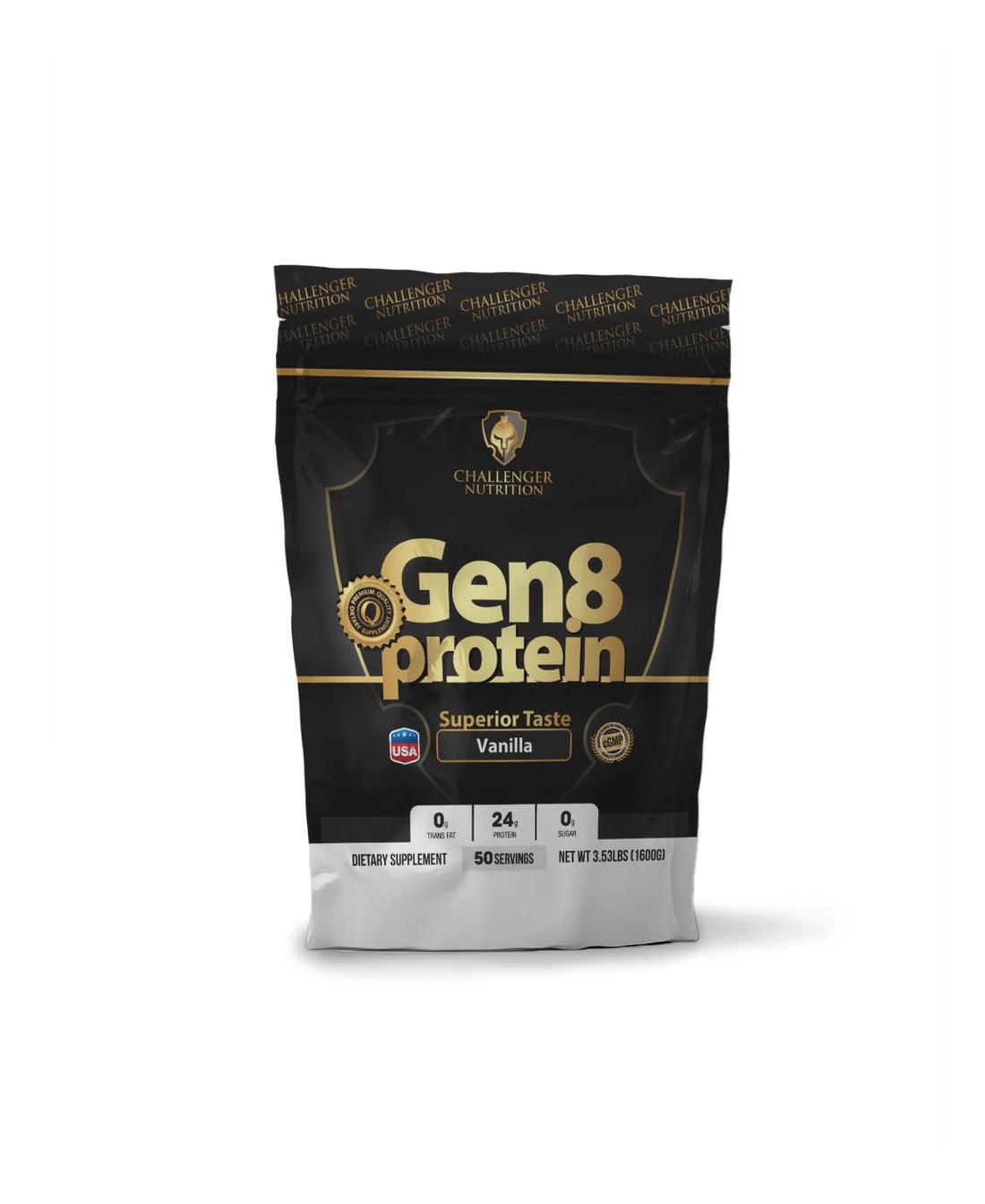 Challenger Nutrition Gen 8 Protein 50 Servings Vanilla