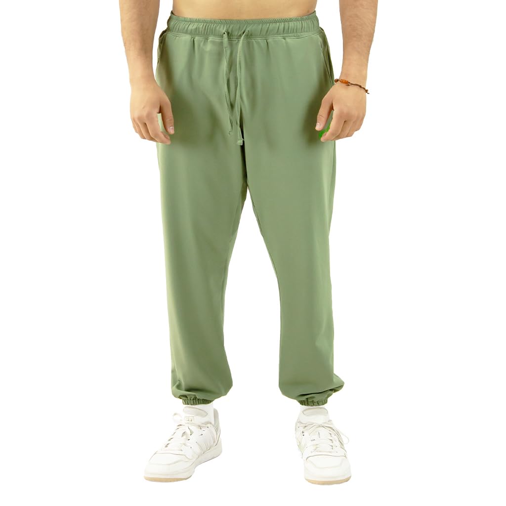 HEXA Shadow Pants for Men & Women - Premium Polyester Joggers with Zippers