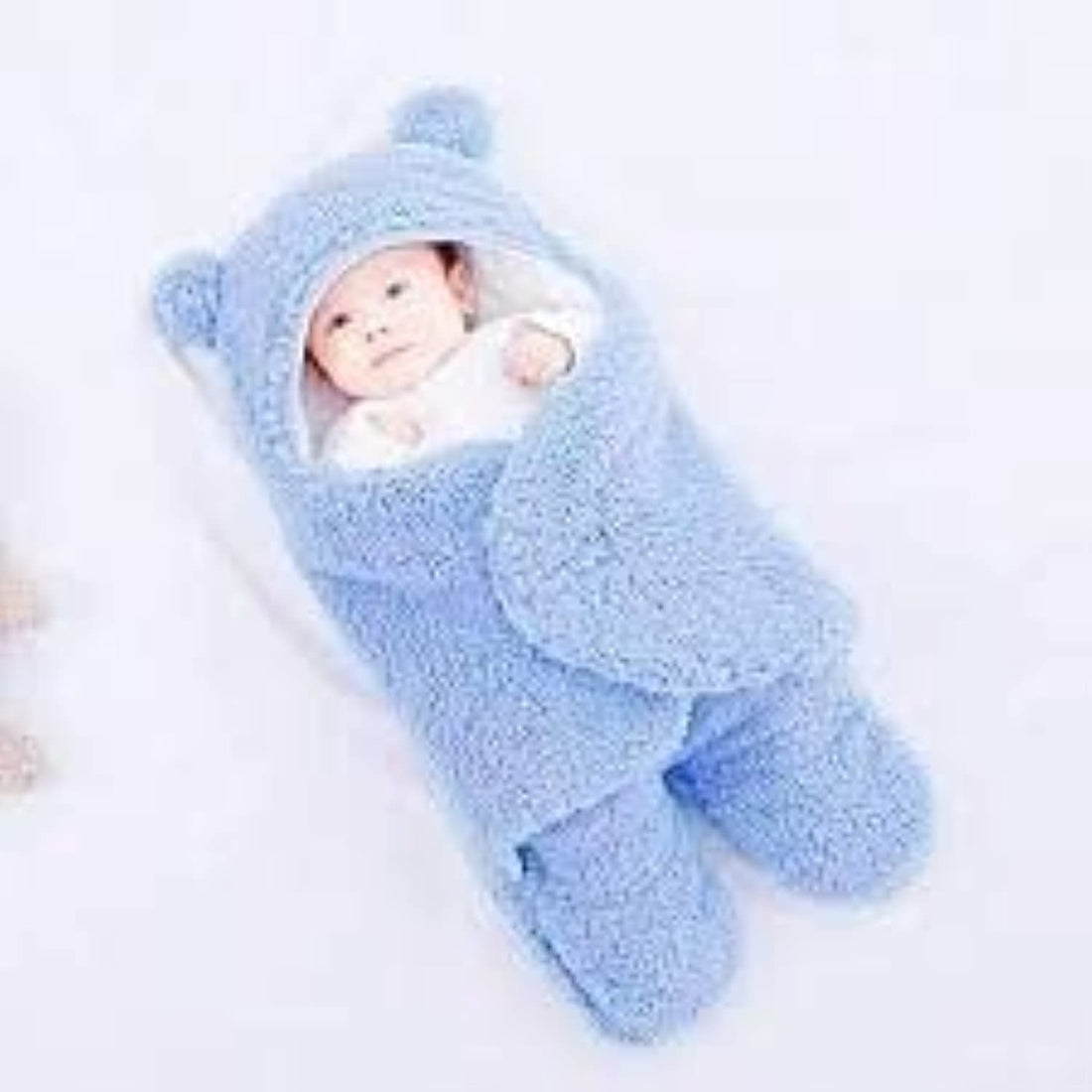 Moro Moro 3 Baby Fur Port (Light Blue)