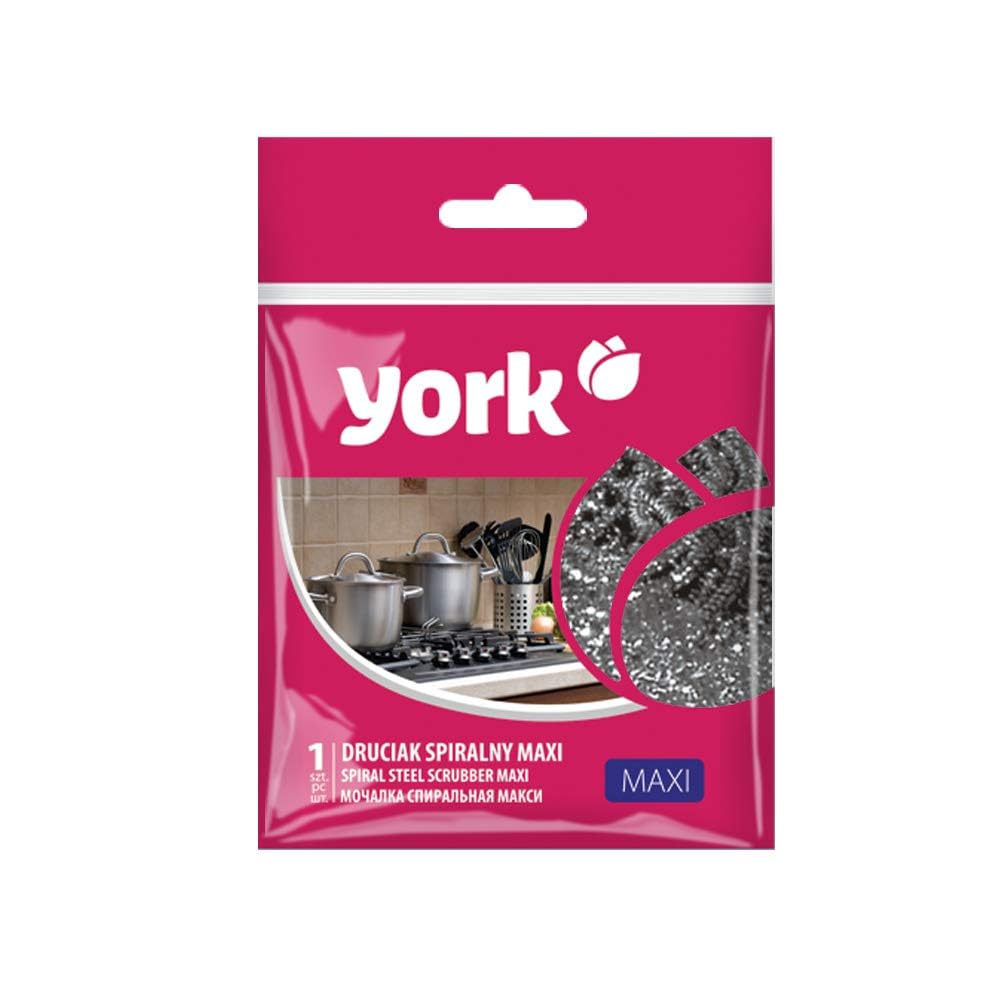 York Spiral steel scrubber Maxi