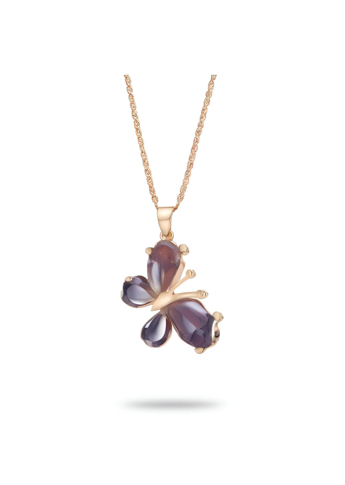 Charm Necklace - Dazzling Butterfly Pendant for Women Crafted with Fine Detail, Radiating Grace and Sophistication for Everyday Wear and Special Events Alike