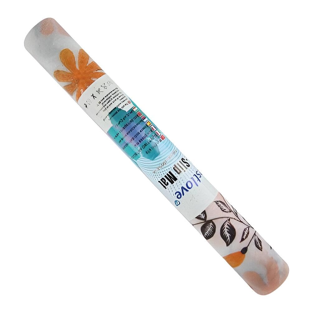 Moisture-Resistant Mat - Foam liner roll enhances kitchen cleanliness and order, tailored to fit shelves and drawers while preventing scratches and humidity damage (عرض 45 سم * 2 متر)
