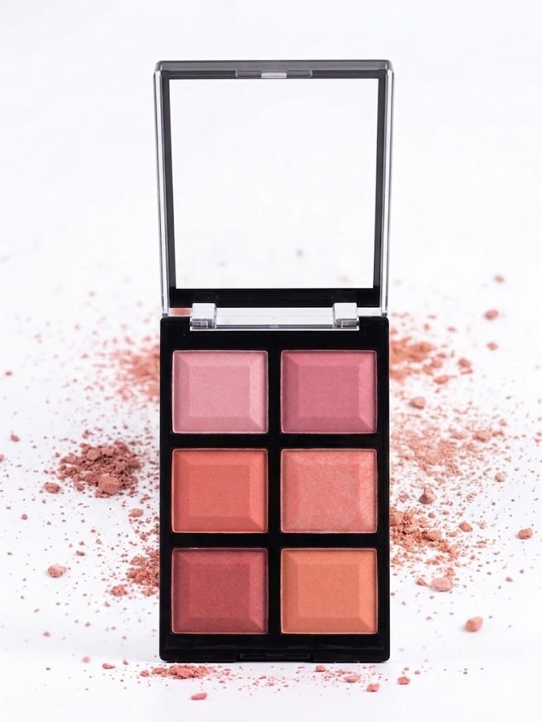 EYESHADOW Colors Colorful Eyeshadow Palette Makeup Nude Matte Shimmer Eye Shadow Powder Palette,Naturing-Looking Long Lasting Waterproof (BLUSHER -1)