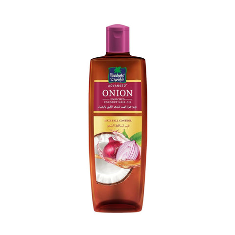 Onion Oil For Hair Growth, By Parachute Advansed, Blend Of Onion & Coconut Oil, Controls Hairfall & Promotes Hair Growth, 300Ml, Red