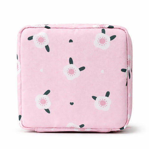 Portable Mini Organizer Pouch – Waterproof Sanitary Pad Storage Bag, Small Makeup Case, Pencil Holder, Lightweight Travel Accessories Organizer for Daily Use (Pack (1 Piece))