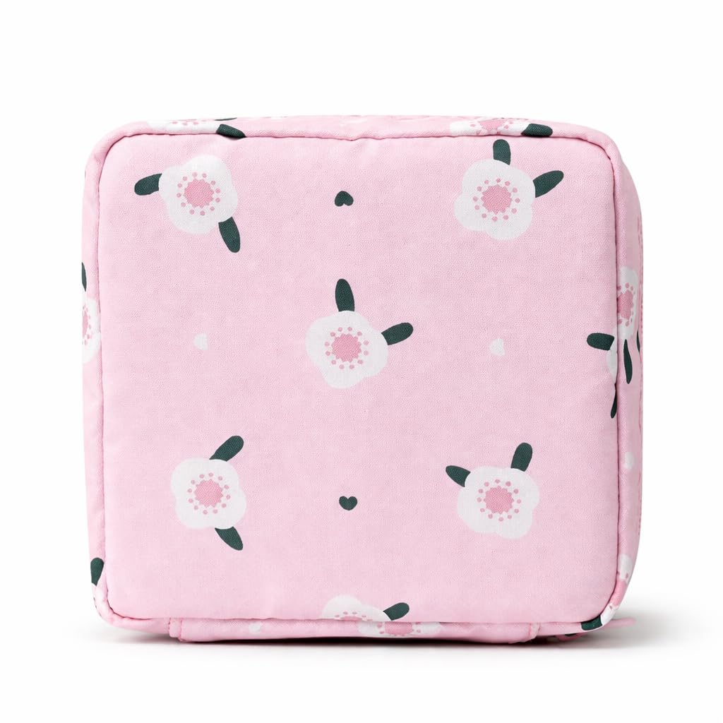 Multipurpose Mini Pouch Bag – Waterproof Feminine Hygiene Pad Holder, Makeup Cosmetic Organizer, Small Pencil Case, Compact Travel Storage for Women & Girls (Pack (3 Pieces))