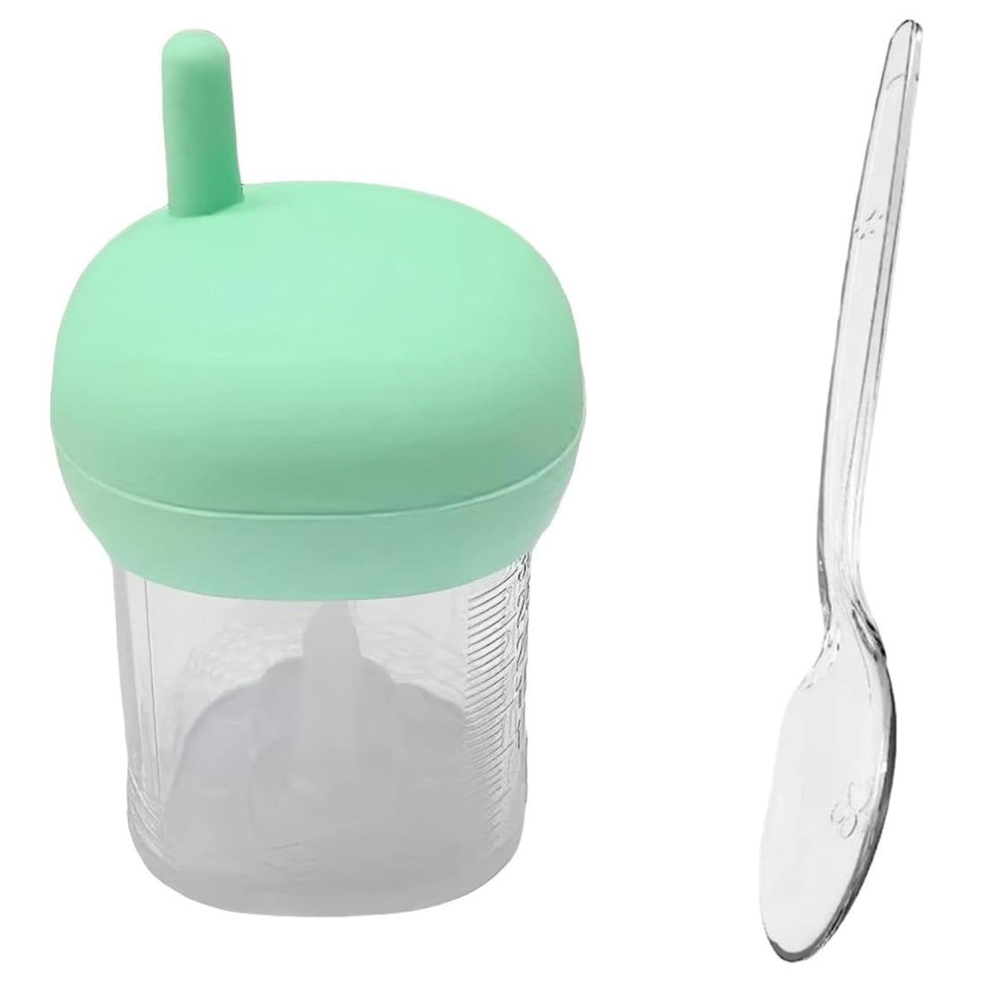 Emliy Pets Pet Feeding Bottle Pet Nursing Bottle Multipurpose Bunny Silicone Nursing Milk Bottle Milk Water Bottle for Small Animals Pets Farm Accs, (Green)