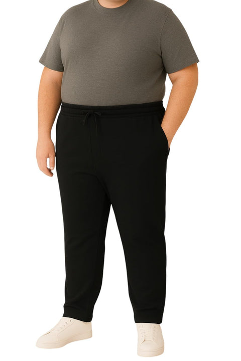 Miza Winter Sweatpants for Adults, Milton Cotton Lined, Sizes 4X-6X, Pilling and Shrinkage Resistant