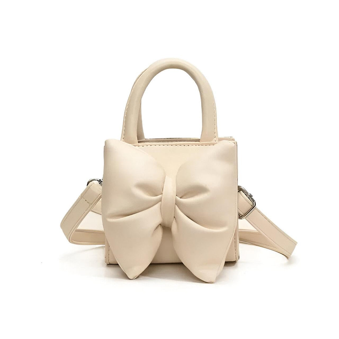 Trendy Women’s Crossbody Bag with Removable Strap and Decorative Leather Knot - Ideal for Casual and Formal Wear