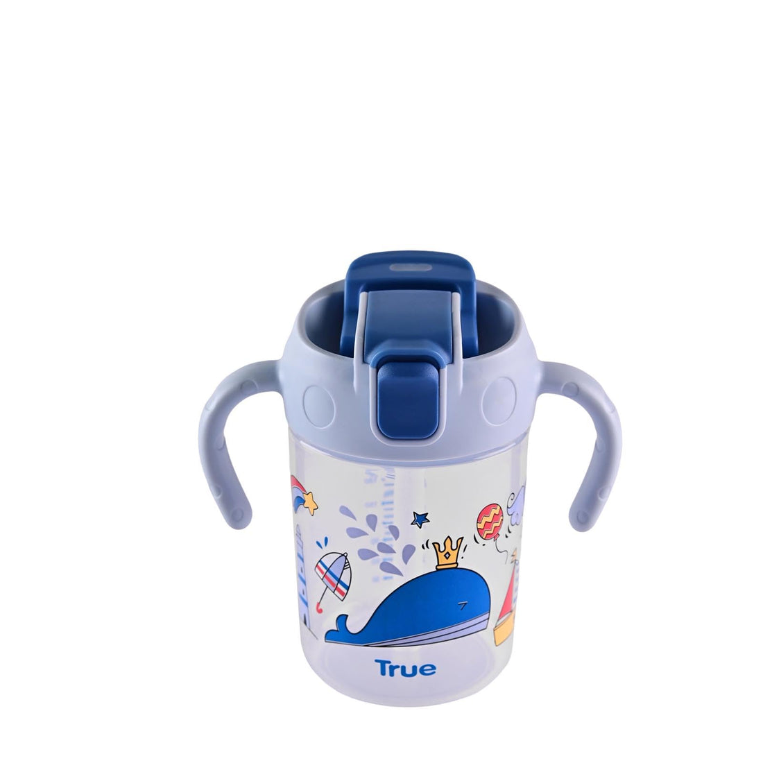 True Gold- 2 Stages Drinking Cup With Handles-300 ml-12+ months-BPA FREE– Silicone Spout-& Hard Spout
