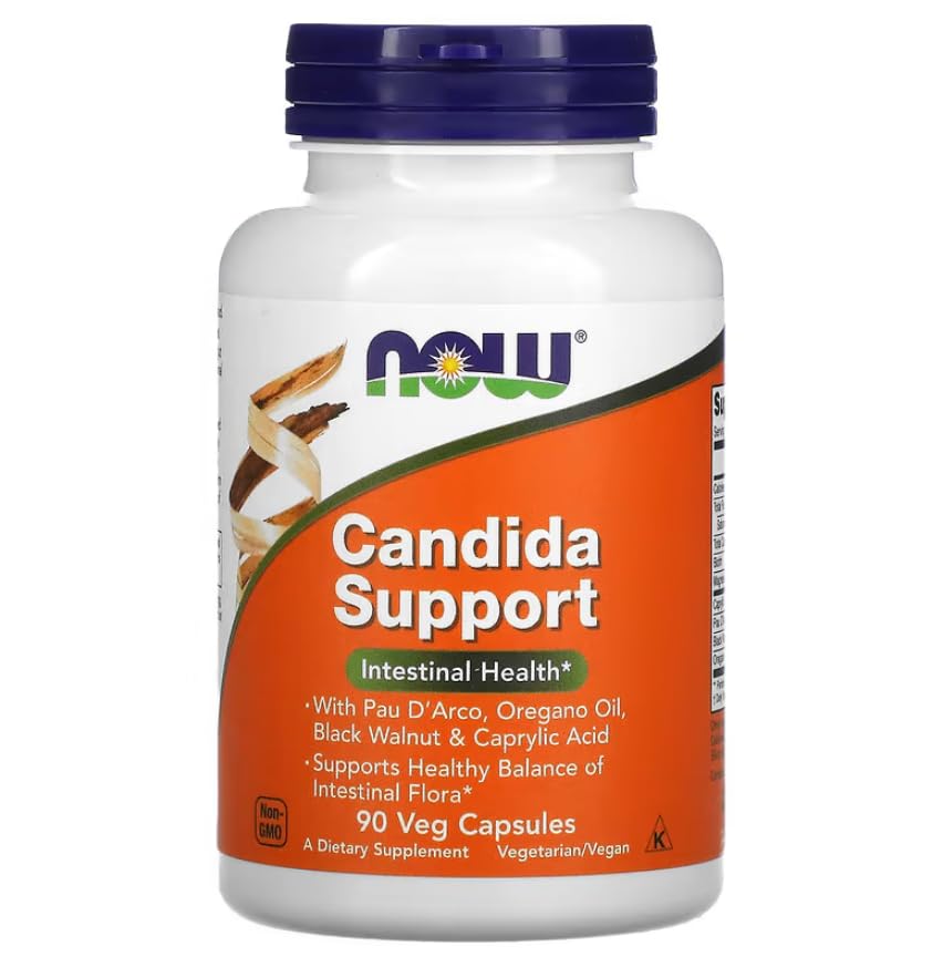 Candida Support 90 Veg Capsules | Herbal & Enzyme Complex for Digestive Balance | Non-GMO, Gluten-Free