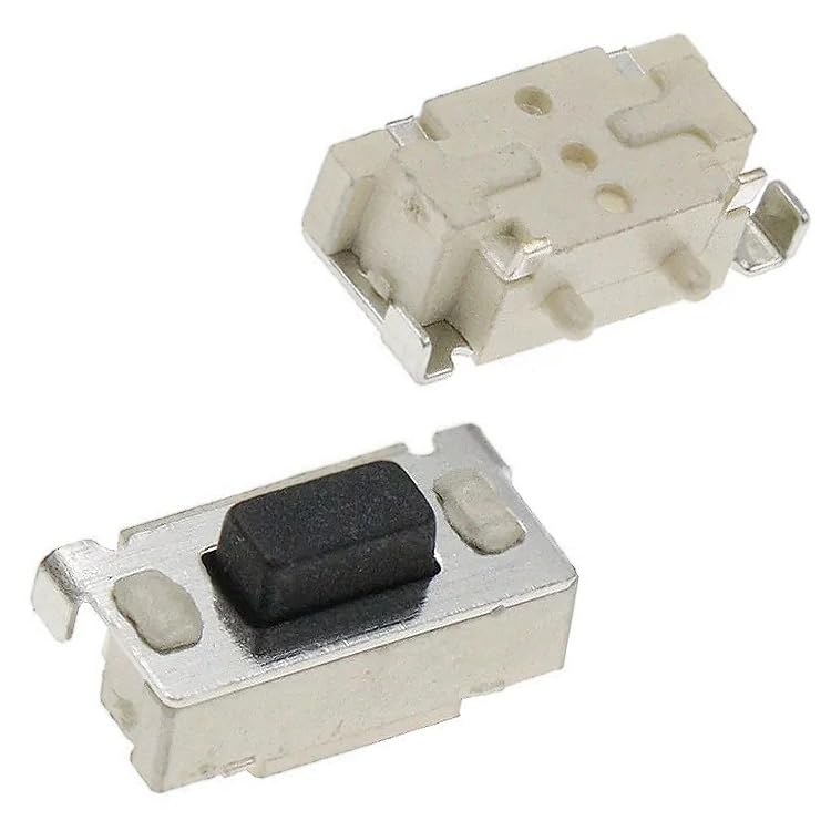 عدد 10 قطع من زر باور - Micro High performance Durable Tactile Push Button Momentary Switch DC12V 50mA Tact Touch (6mm x 3.5mm x 3mm) For MP3 MP4 Tablet PC Bluetooth Headset Remote Control SMD