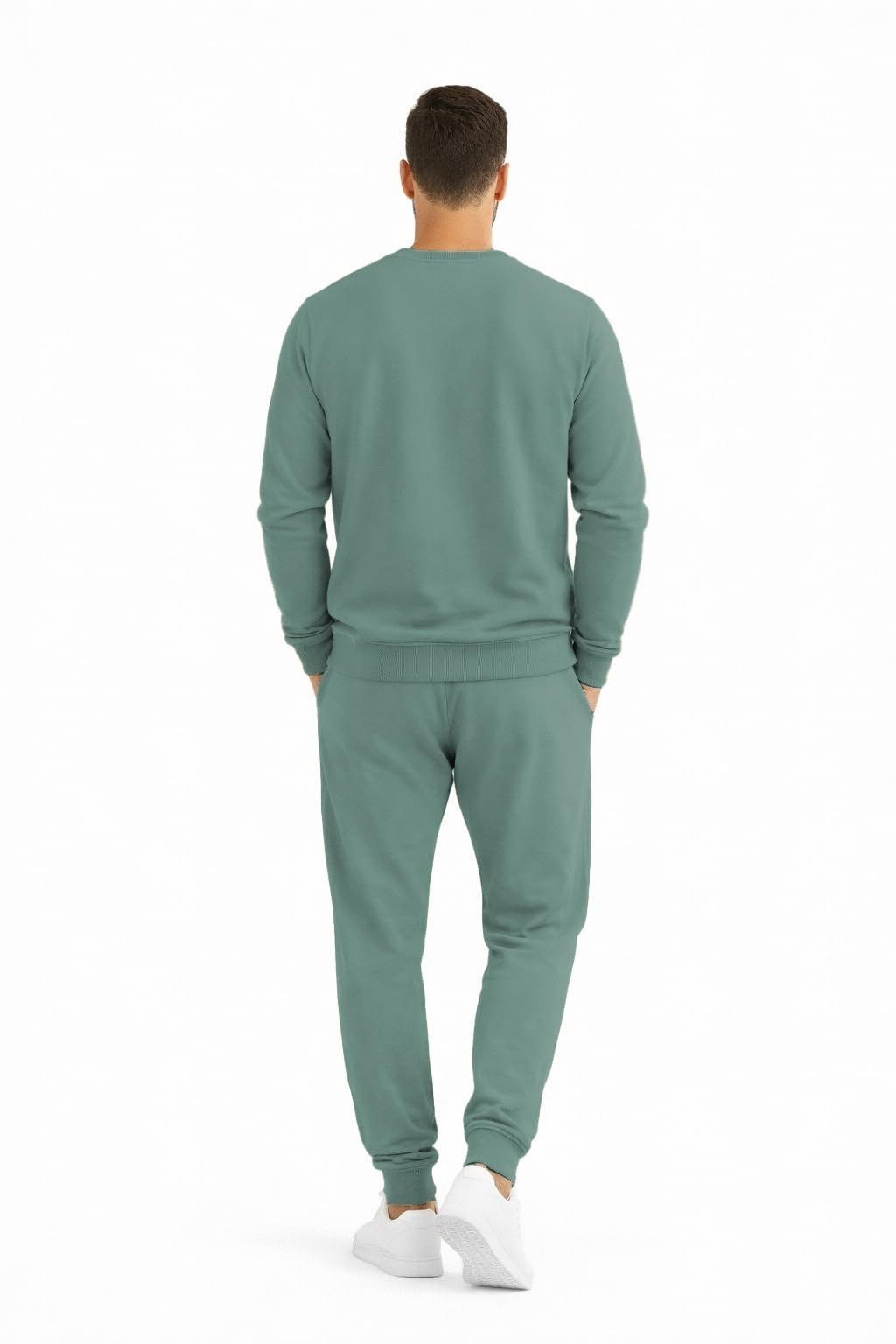 Lavandula Men's Winter Cotton Pyjama, Beige or Petrol, with Lotus Logo
