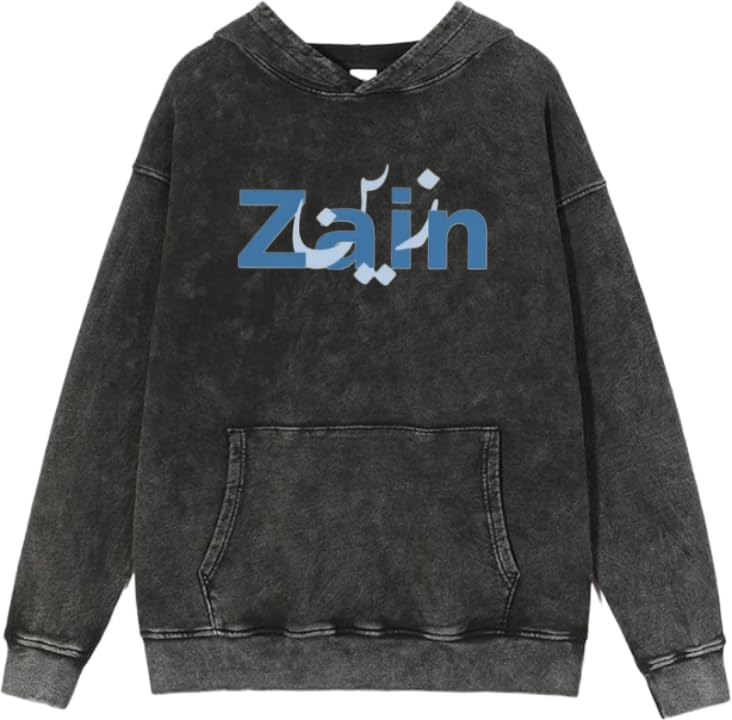 Zain Hoodie washed back