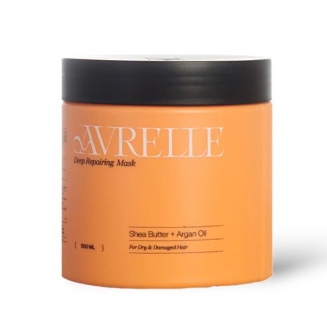 SHEA BUTTER + ARGAN OIL DEEP MOISTURIZING HAIR MASK FOR DRY AND DAMAGED HAIR
