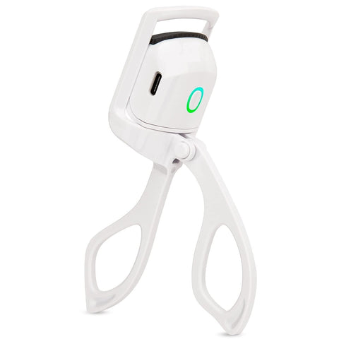 Heated Eyelash Curler – Rechargeable Electric Eyelash Curler – Long-Lasting Heated Lash Curler for Natural Lashes – Handheld Eyelash Heated Curler with Quick Pre-Heat