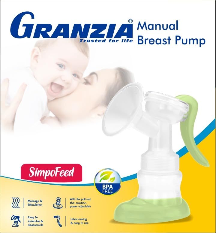 Granzia Sympofed Manual Breast Pump