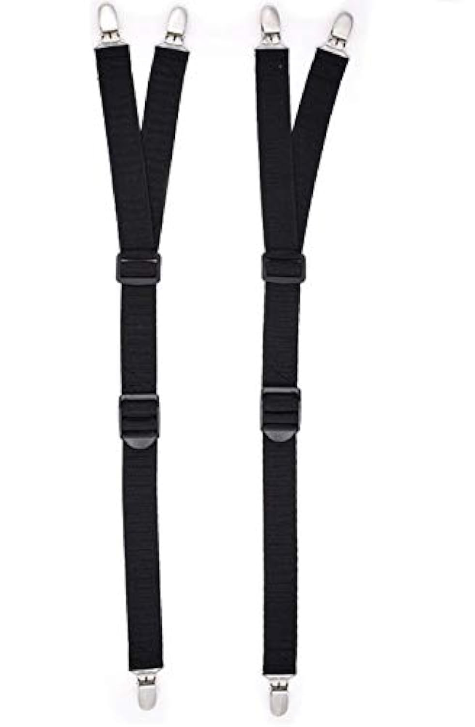 Adjustable Elastic Shirt Stay Holder Straps - Pack 2724679530306, multi size