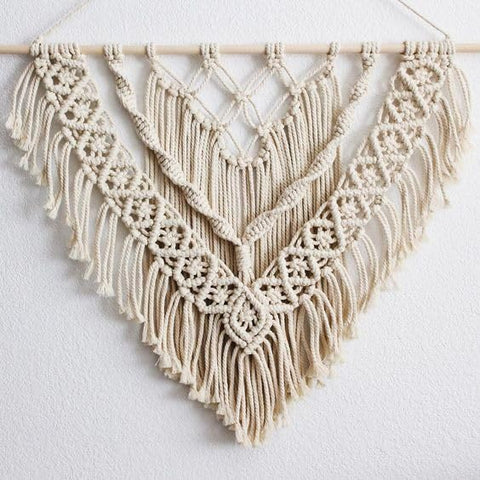 MacrameStore- Macrame wall hanging 100CM - مكرميه للتعليق علي الحائط