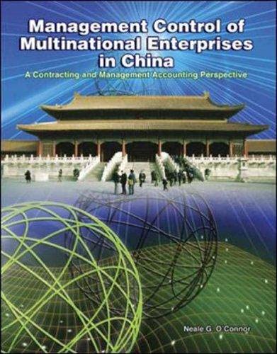 Management Control of Multinational Enterprises in China ,Ed. :1