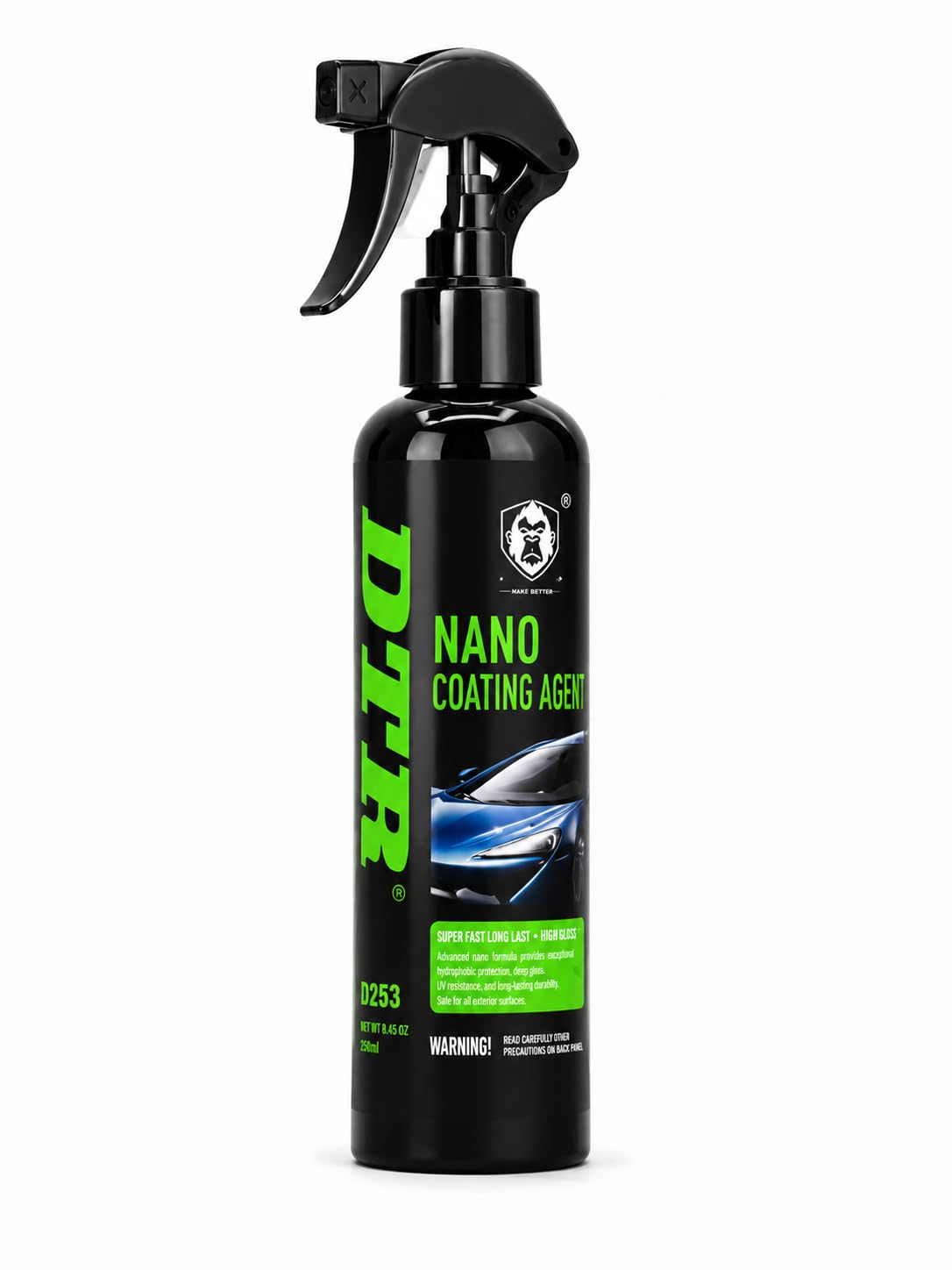 DTR | By CGS Spray Nano 250ml D253 – Car Care & Detailing Product – Model D253