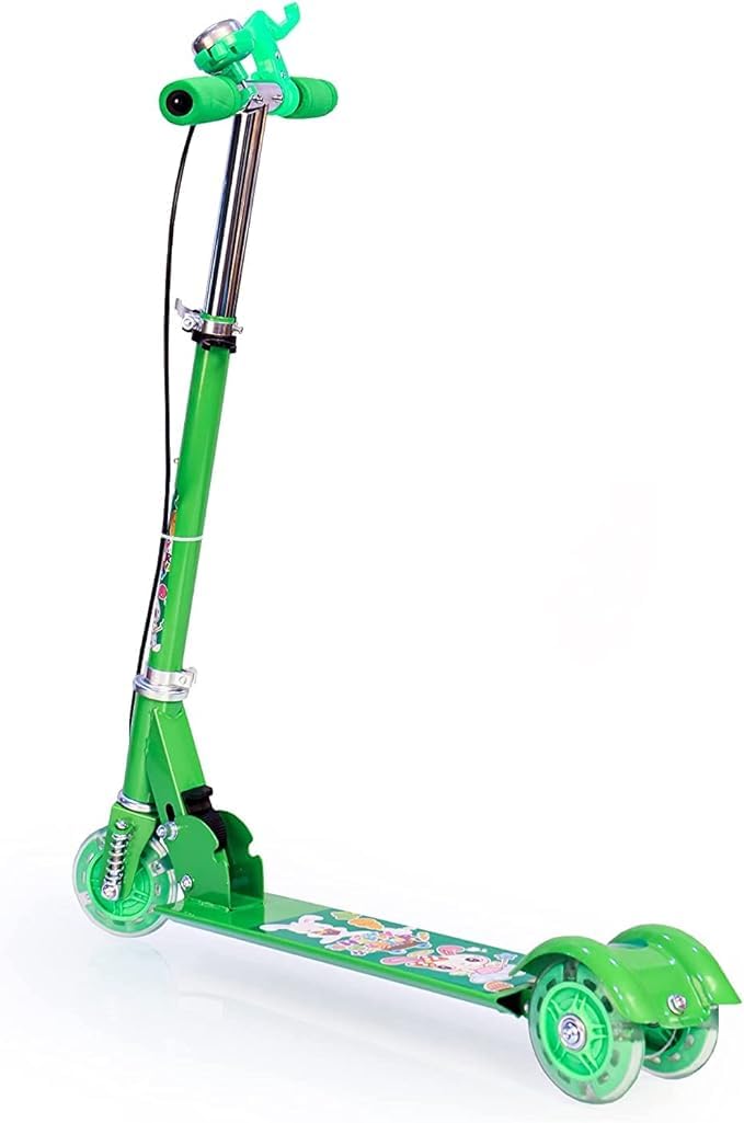 TRUE FIT®-3 Wheel Scooter, Foldable Design, Graffiti Pattern, Height Adjustable, 100% Fun for 5 to 13 Years Old Children