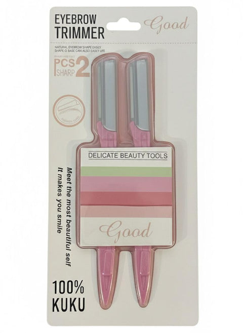 Facial Hair Removal Blades for Women and Girls - Effective Tool, Precision Beauty Tools, Pink, 2 Pieces