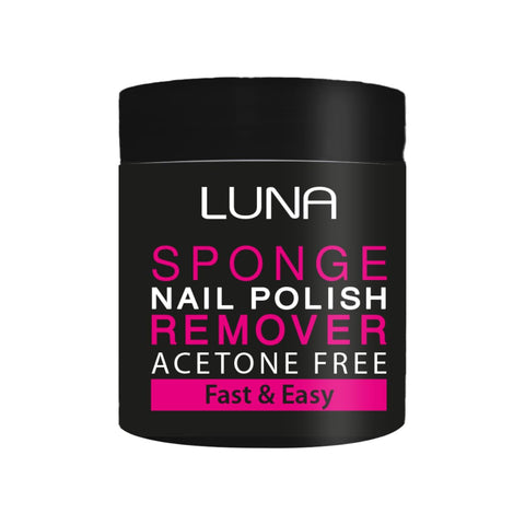 Luna Sponge Nail Polish Remover Acetone Free 30 ml